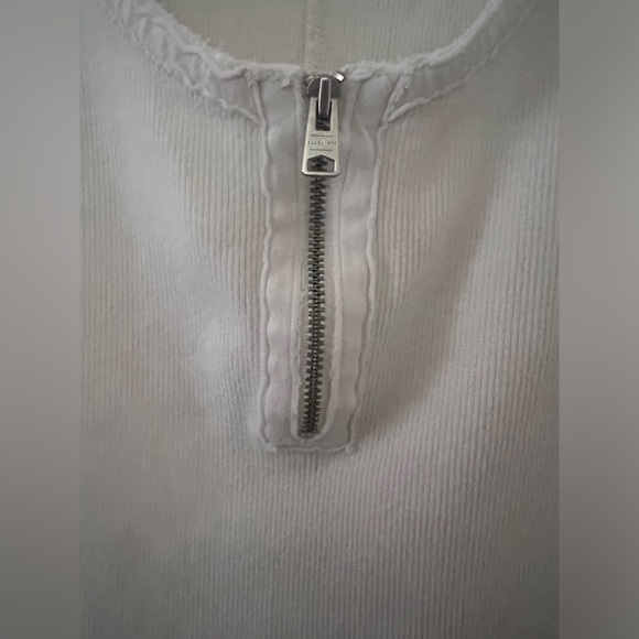 All saints off white bodysuit sz 6 fits like a large - Picture 7 of 9